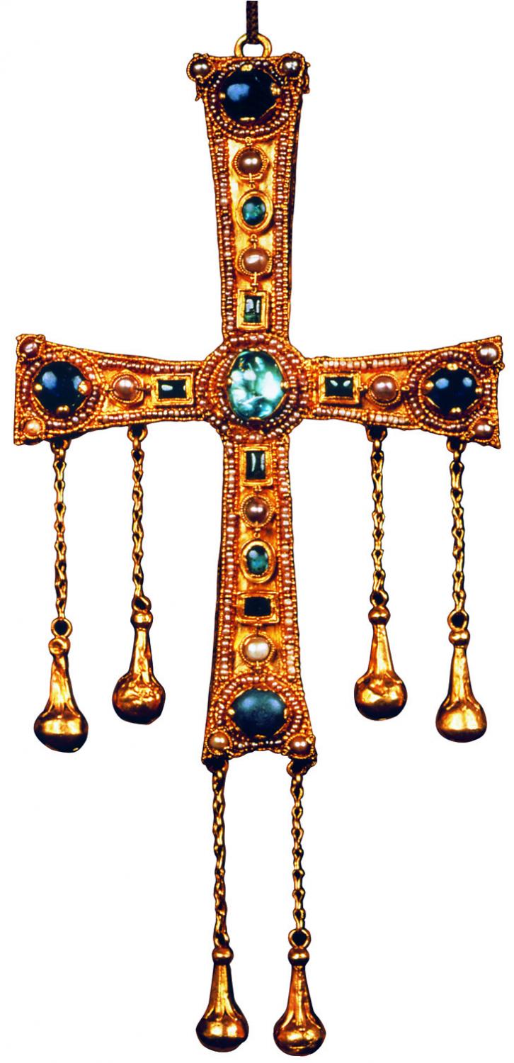 La croce di Agilulfo. Monza, Museo del Duomo.